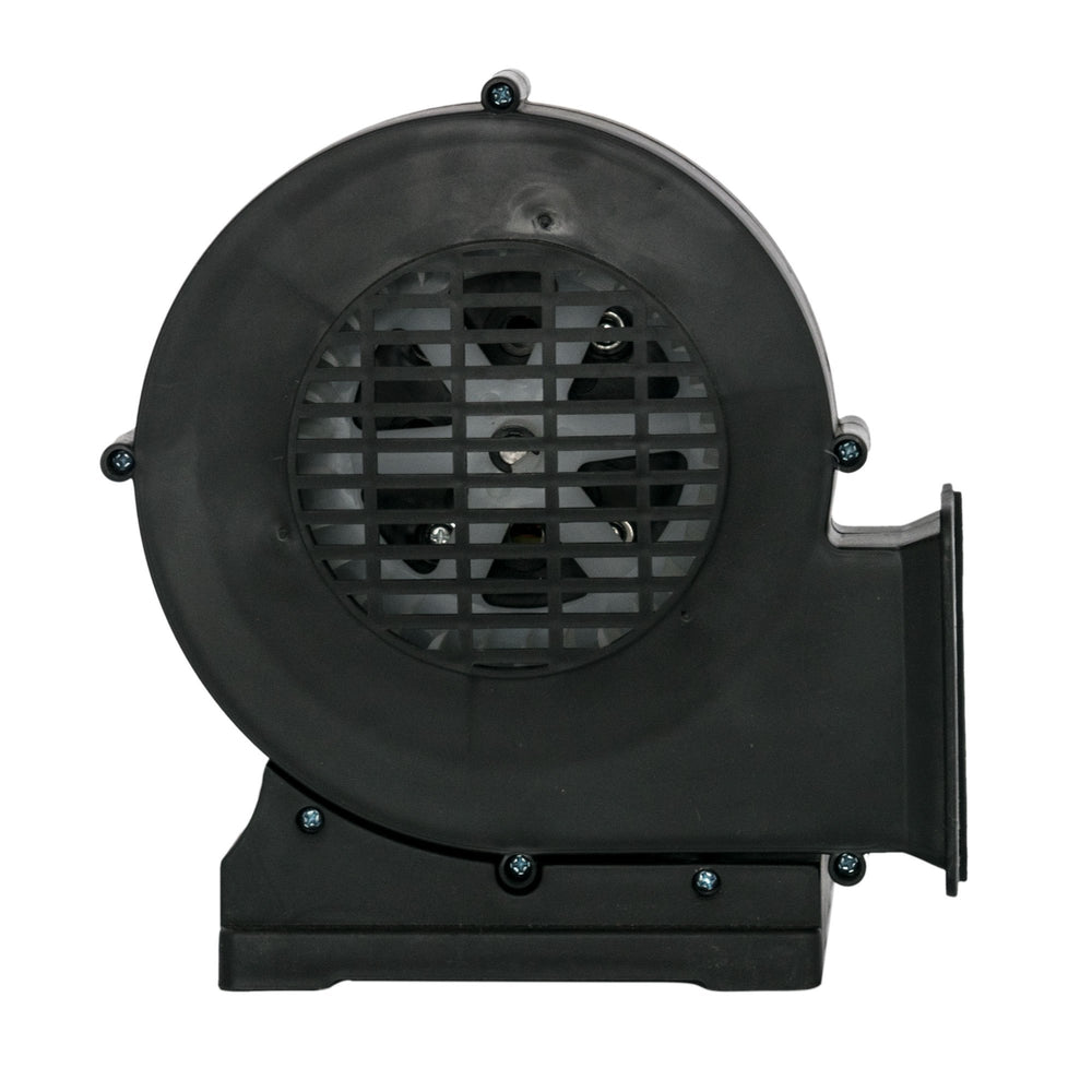 XPOWER BR-6 motor close-up showing maintenance-free parts for reliability