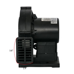 XPOWER BR-6 side profile highlighting low-profile housing for discreet use
