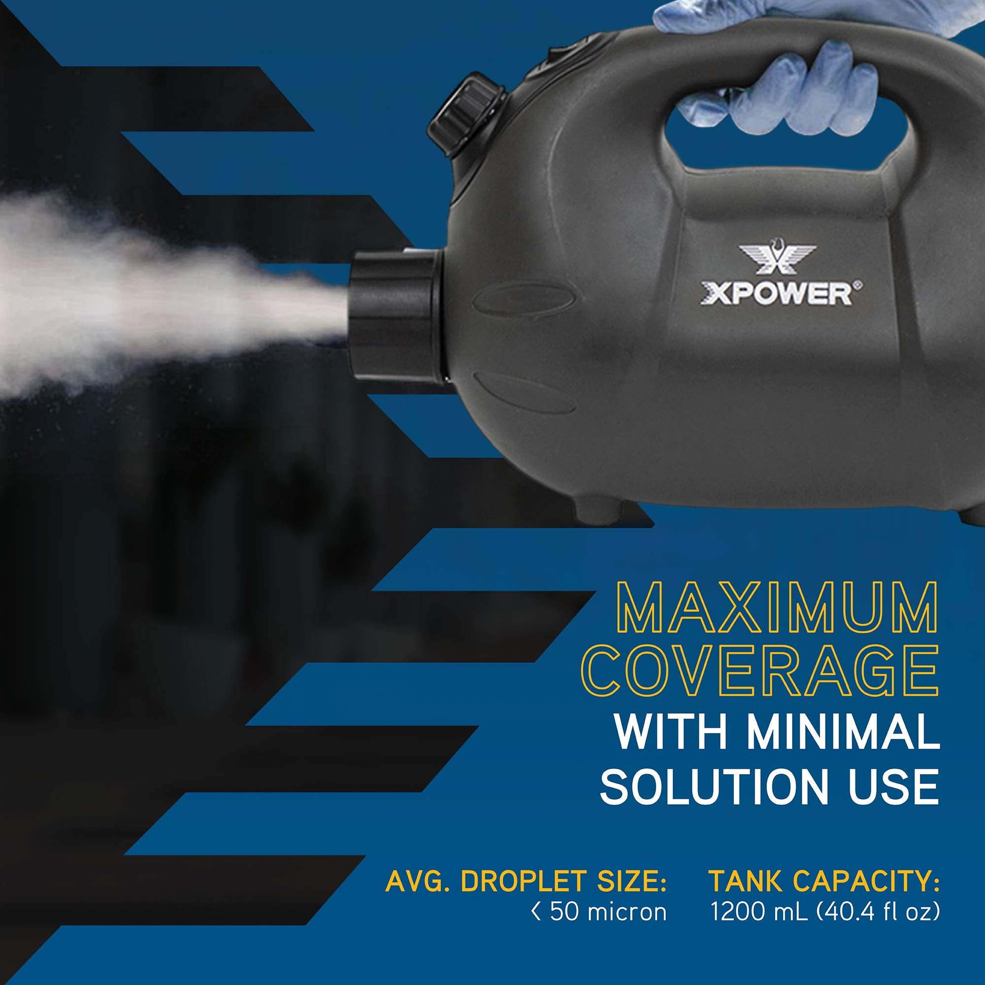 XPOWER F-16B used in a commercial room showing efficient treatment