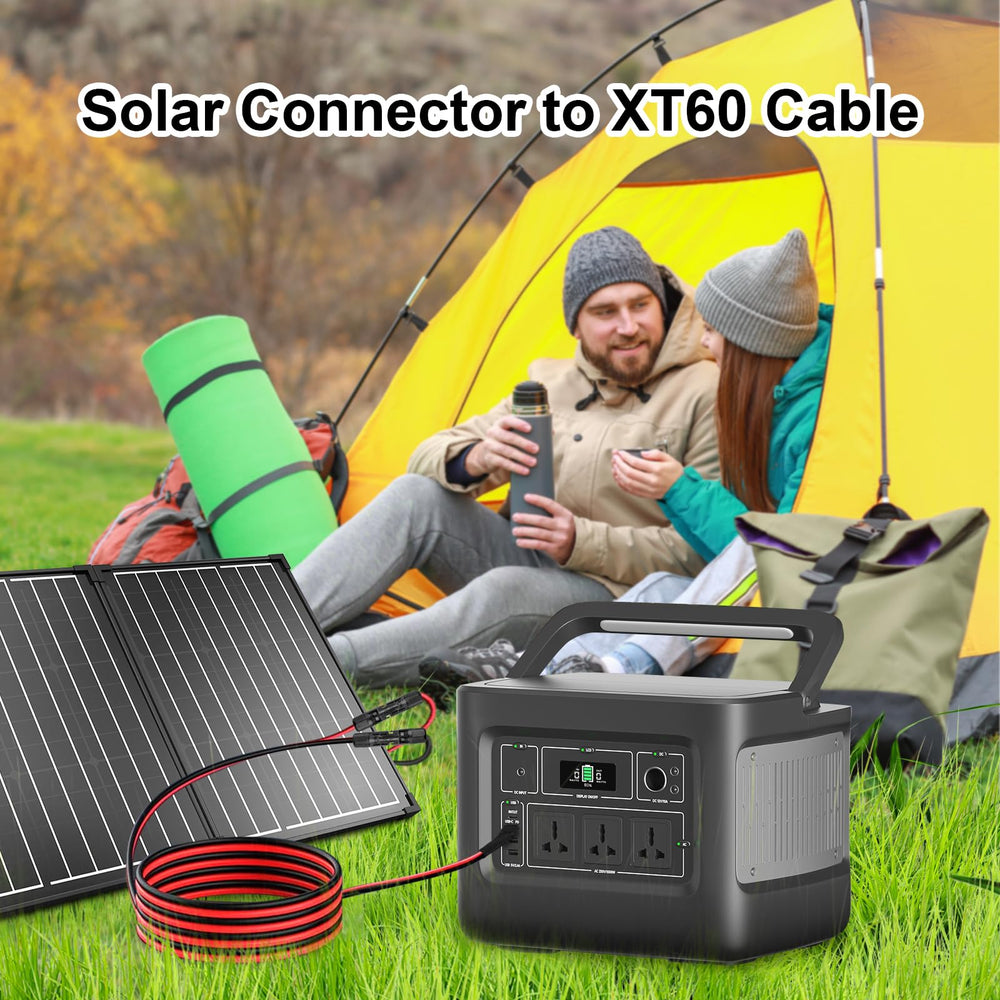 XRDS -RF cable held in hand showing scale and heavy-duty 10AWG robustness