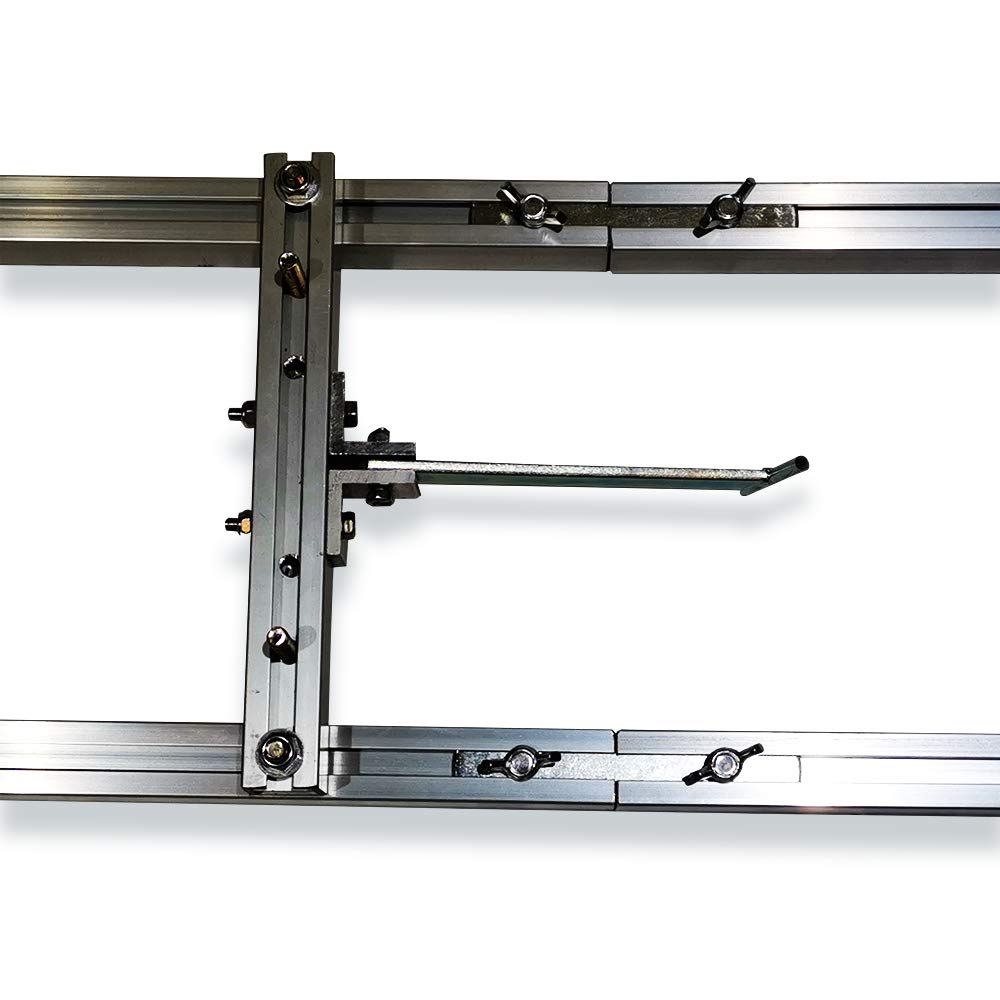 XRKJ connector and butterfly screw detail showing easy extension benefit