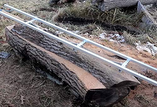 XRKJ size comparison with log showing scale and portable setup benefit