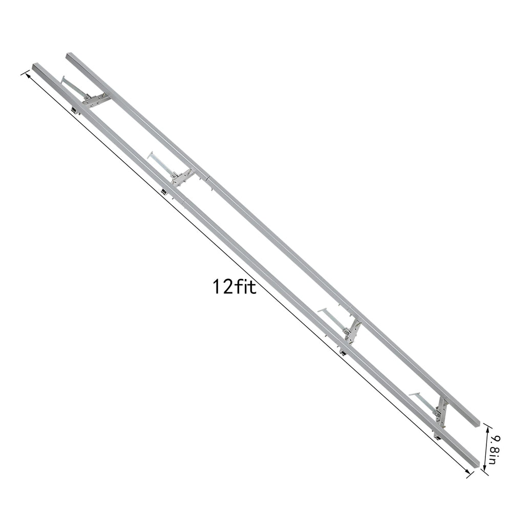 XSLOER steel nails and leveling bolts detail demonstrating secure grip benefit