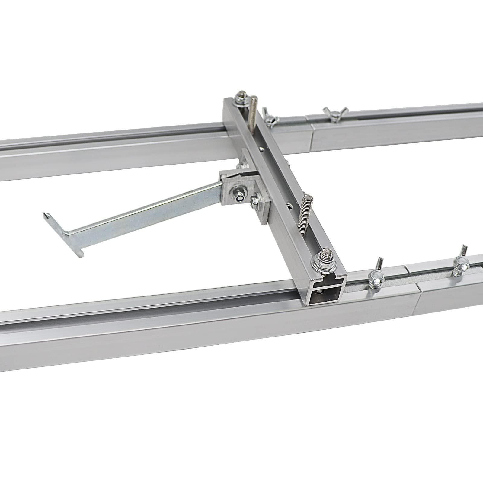 XSLOER quick-release connector on track, emphasizes fast tool-free assembly