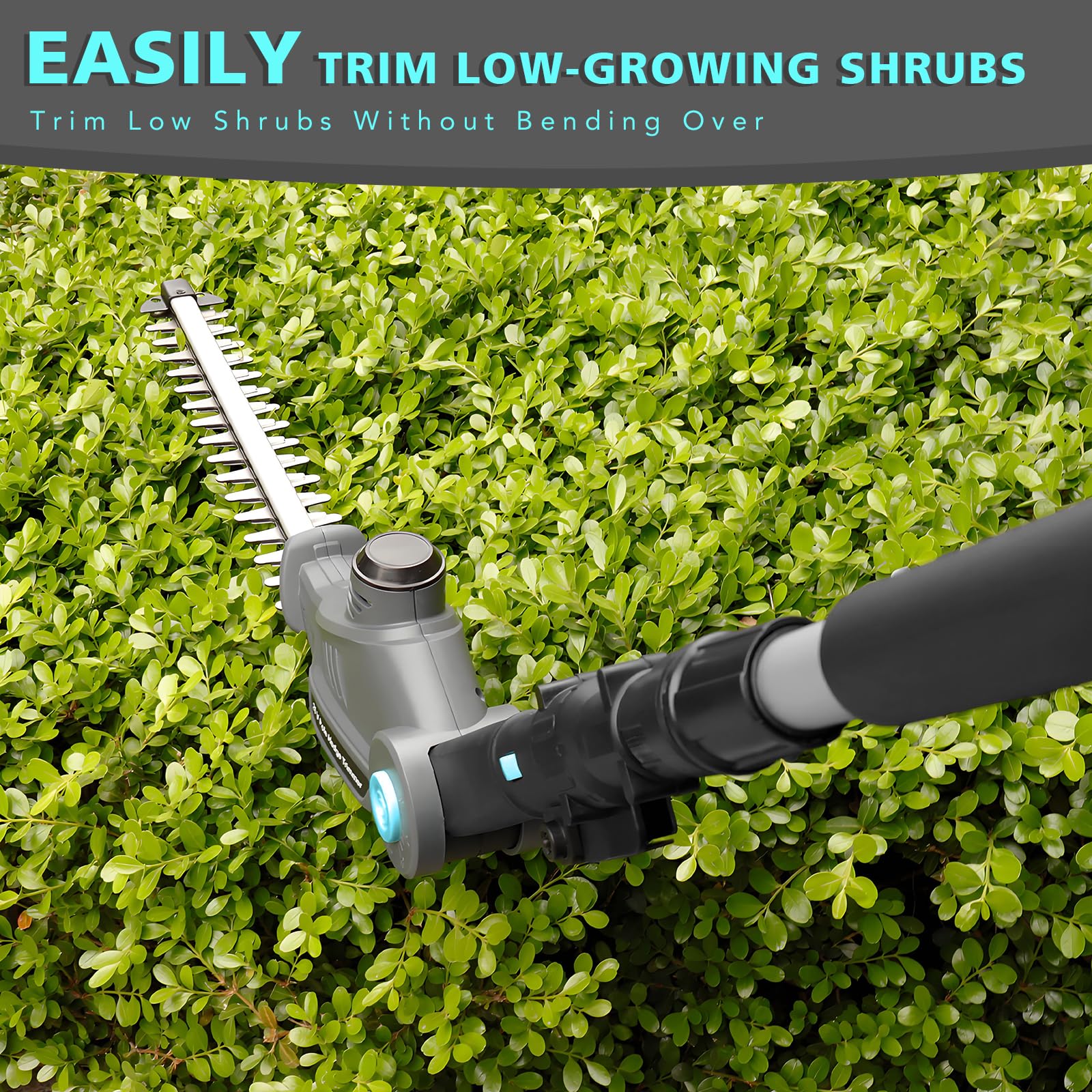 XSSIVE adjustable pivoting head demonstration for angled horizontal and vertical cuts