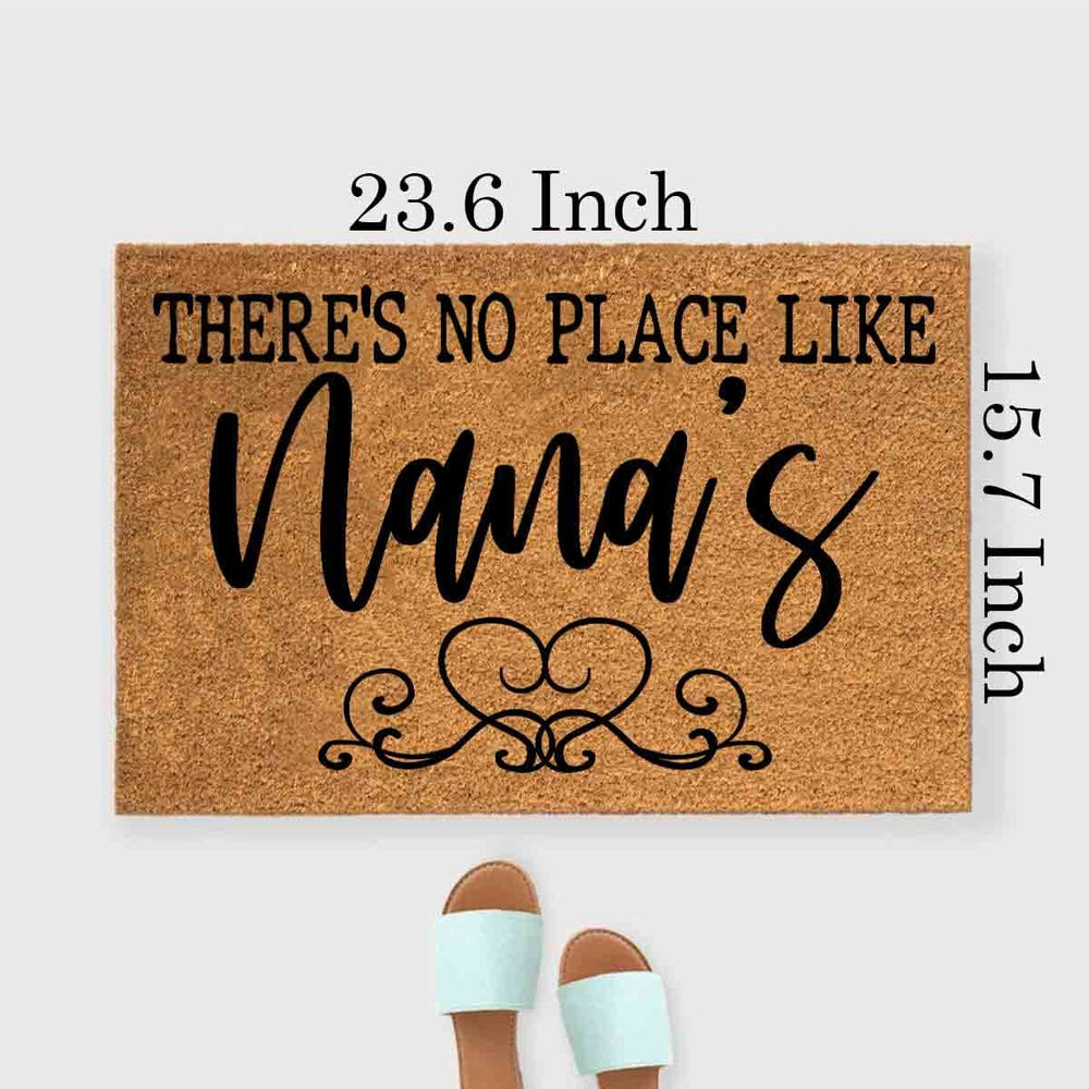 XTDJJKK doormat in use on front porch offering moisture control and welcoming style