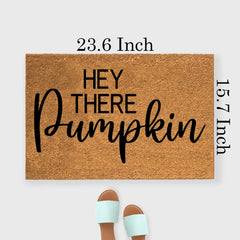 XTDJJKK doormat in use on porch demonstrating seasonal curb appeal