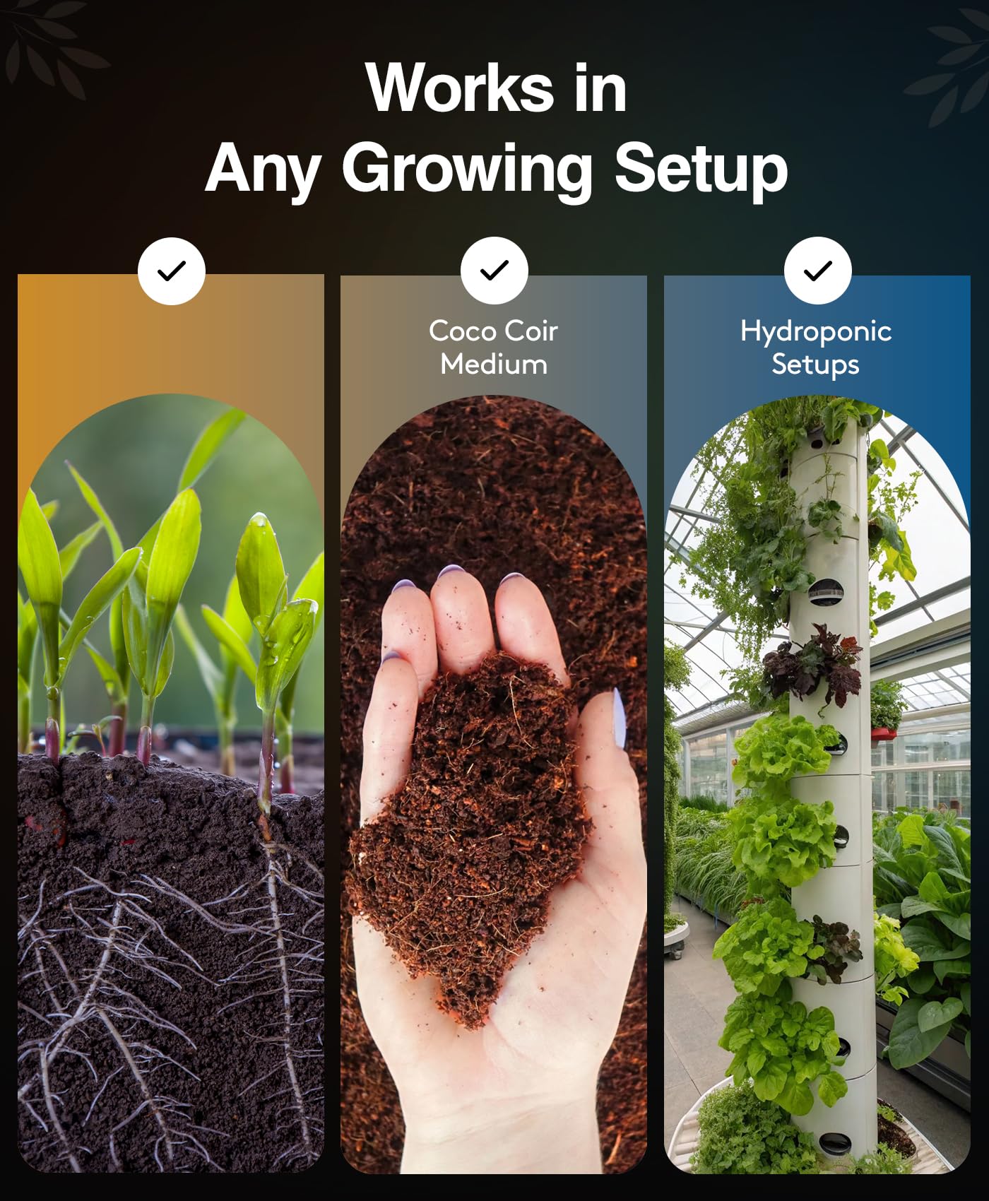 Xtreme Gardening root-dip application demonstrating quick use at transplanting