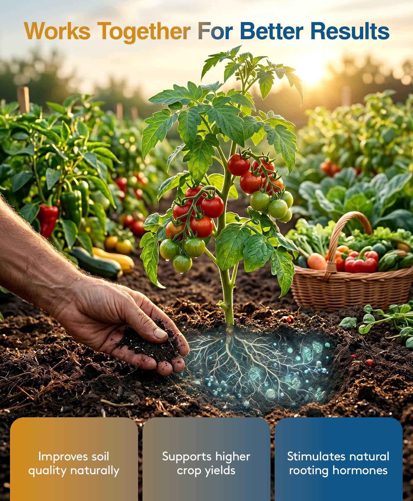 Xtreme Gardening Mykos mixed into potting soil showing accurate dosing benefit