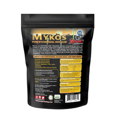 Xtreme Gardening Mykos being applied to plant roots, improving nutrient uptake