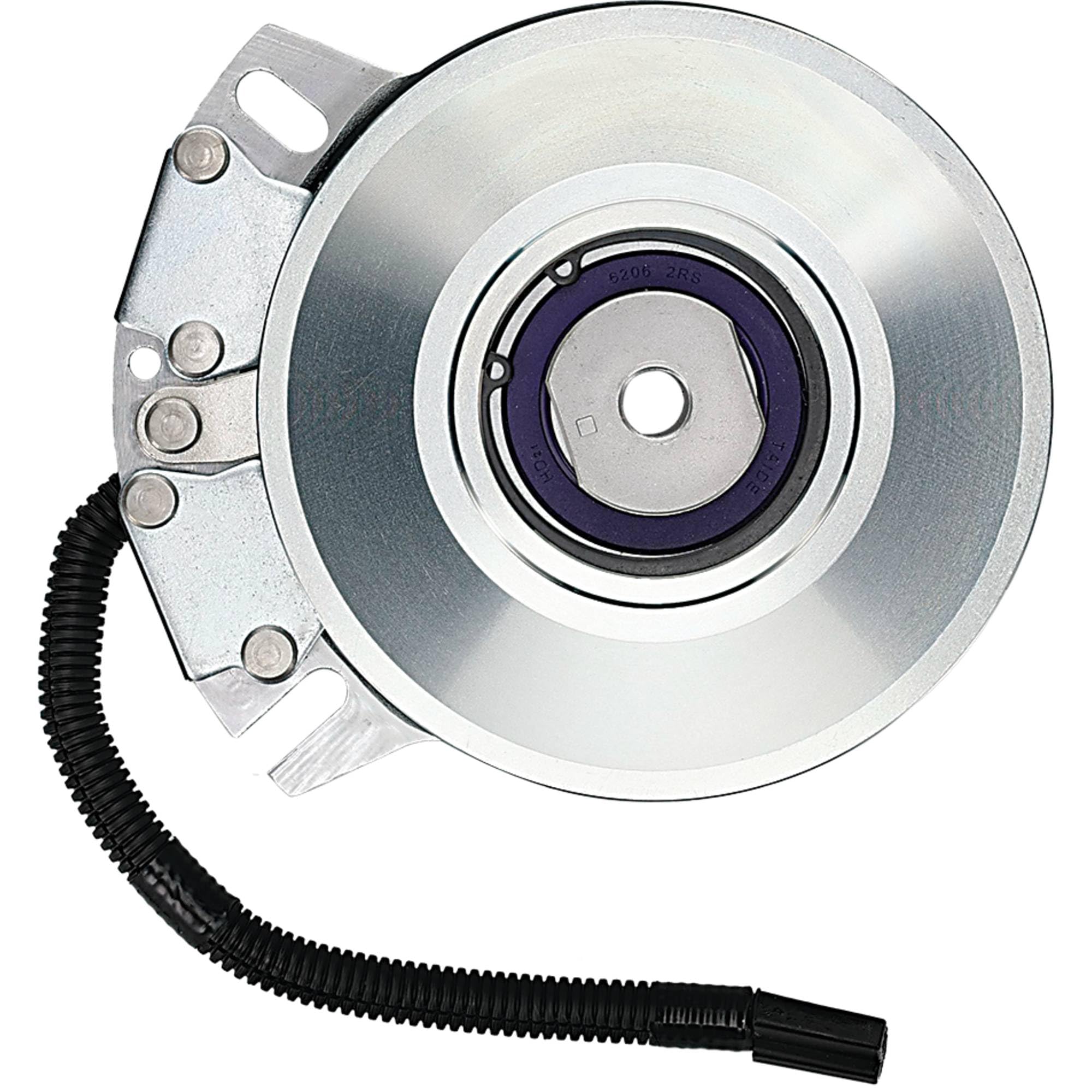 Xtreme view of replaceable pulley bearing for extended service life
