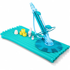 XtremepowerUS front view of cleaner showing compact body and intake for reliable suction