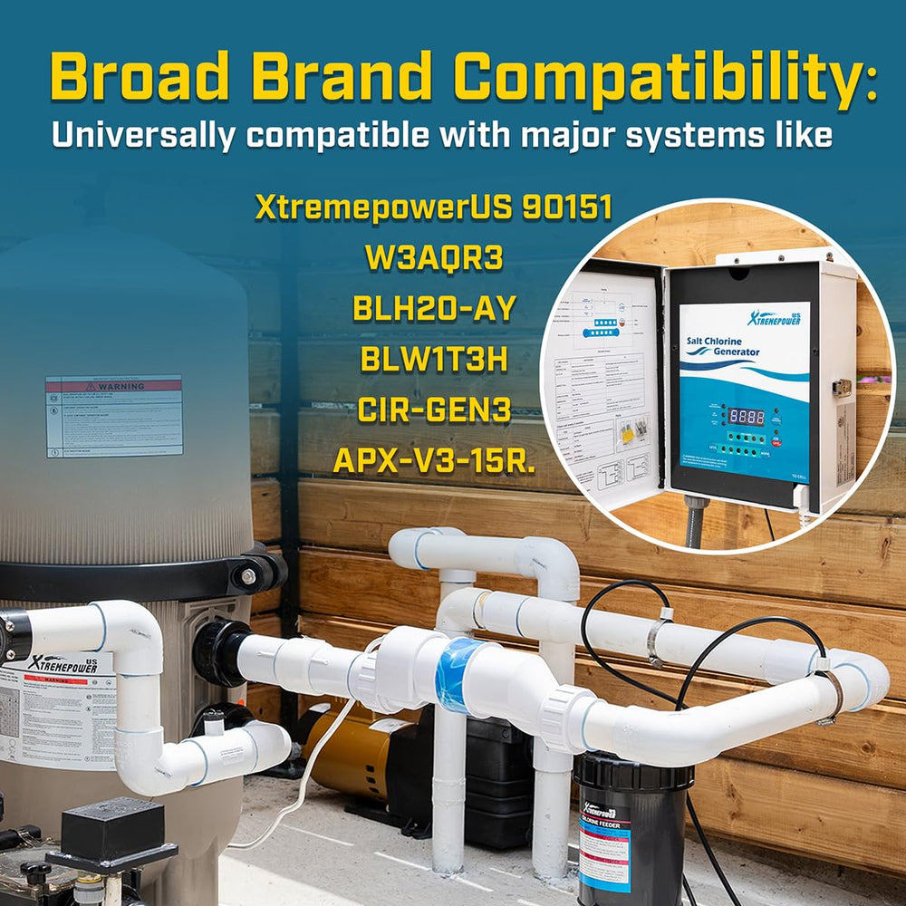 XtremepowerUS included cleaning stand held upright for mess-free maintenance