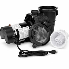 XtremepowerUS transparent strainer lid for quick visual debris checks