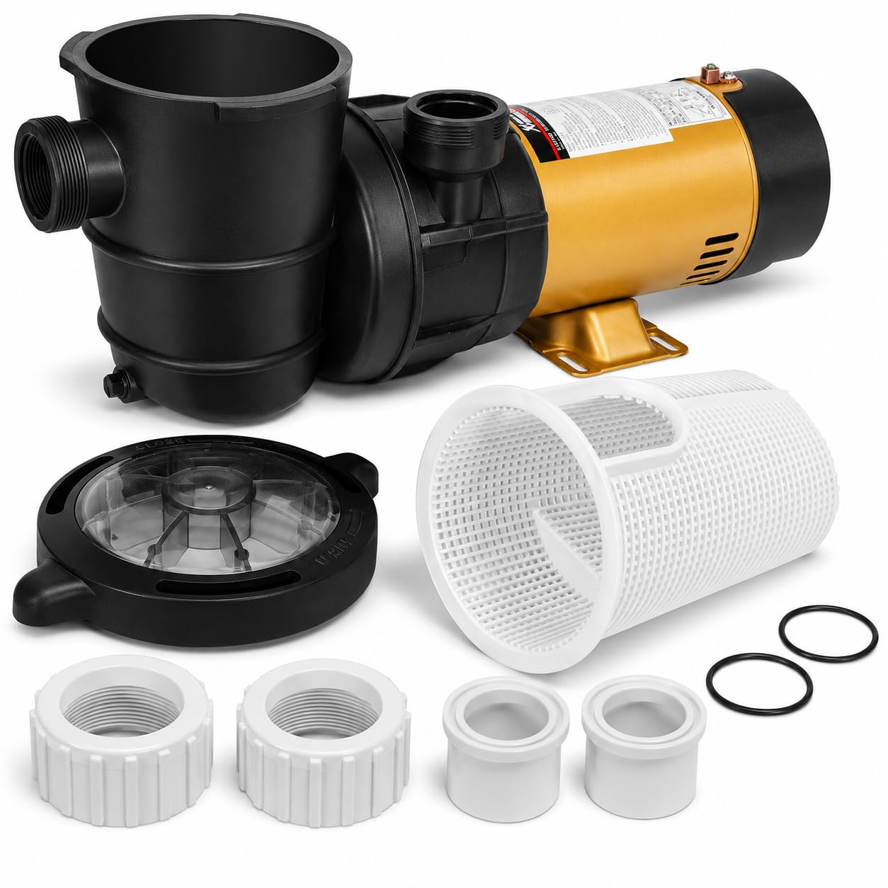 XtremepowerUS pump front packaging showing features and quick setup advantage