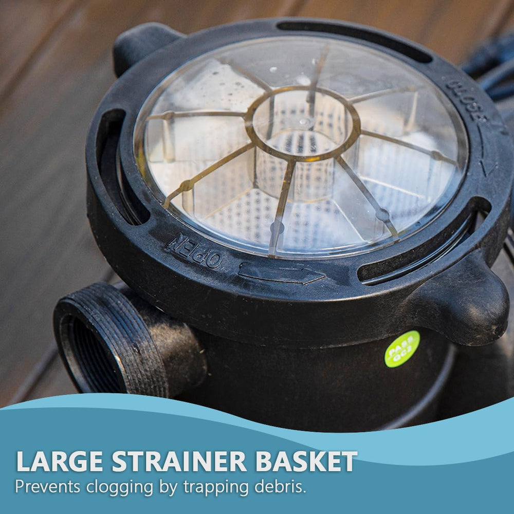 XtremepowerUS impeller close-up showing efficient water movement advantage