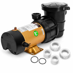 XtremepowerUS pump front view showing compact design and easy access