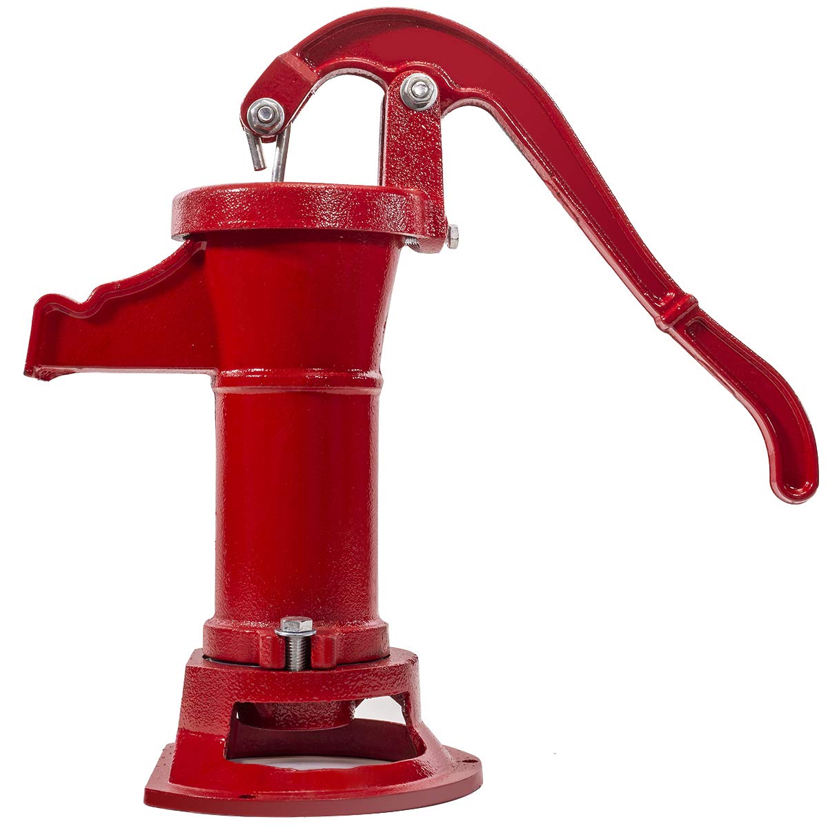 XtremepowerUS hook spout detail showing secure bucket hanging benefit