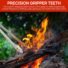 XUDAKAIXIN gripper teeth detail showing secure, non-slip wood hold