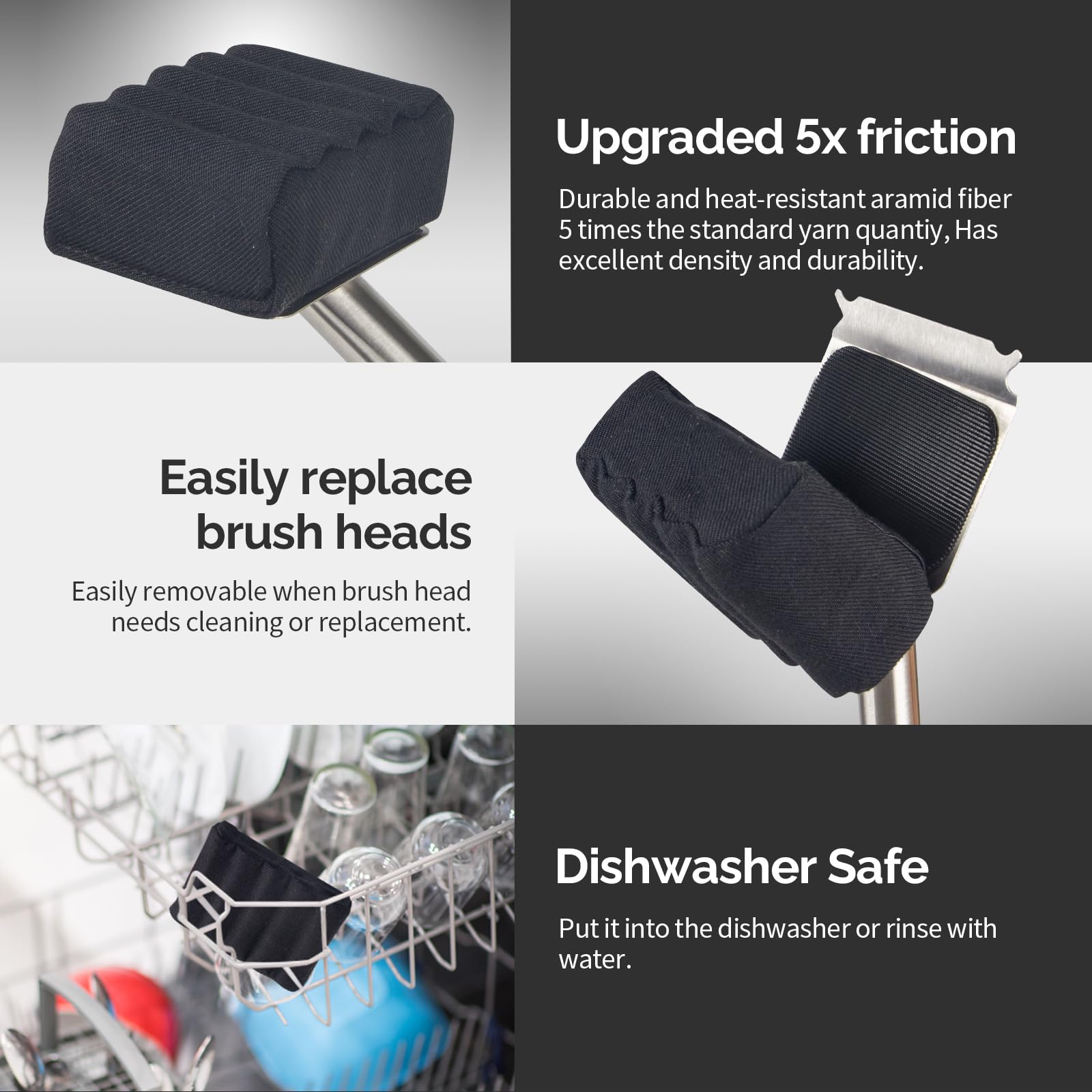 XUDAKAIXIN product label and materials tag close-up benefit: clear material and care info