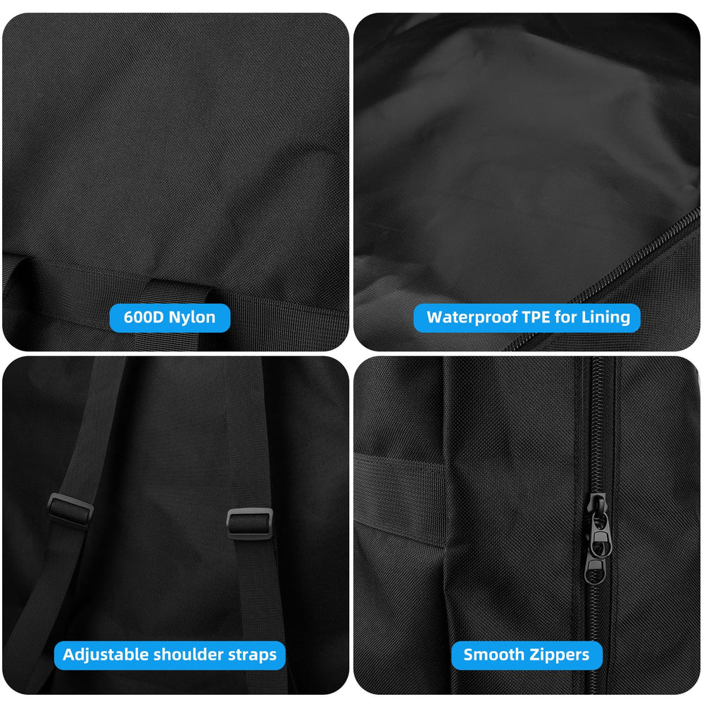 Xxerciz close-up of 600D Oxford fabric indicating durable protection