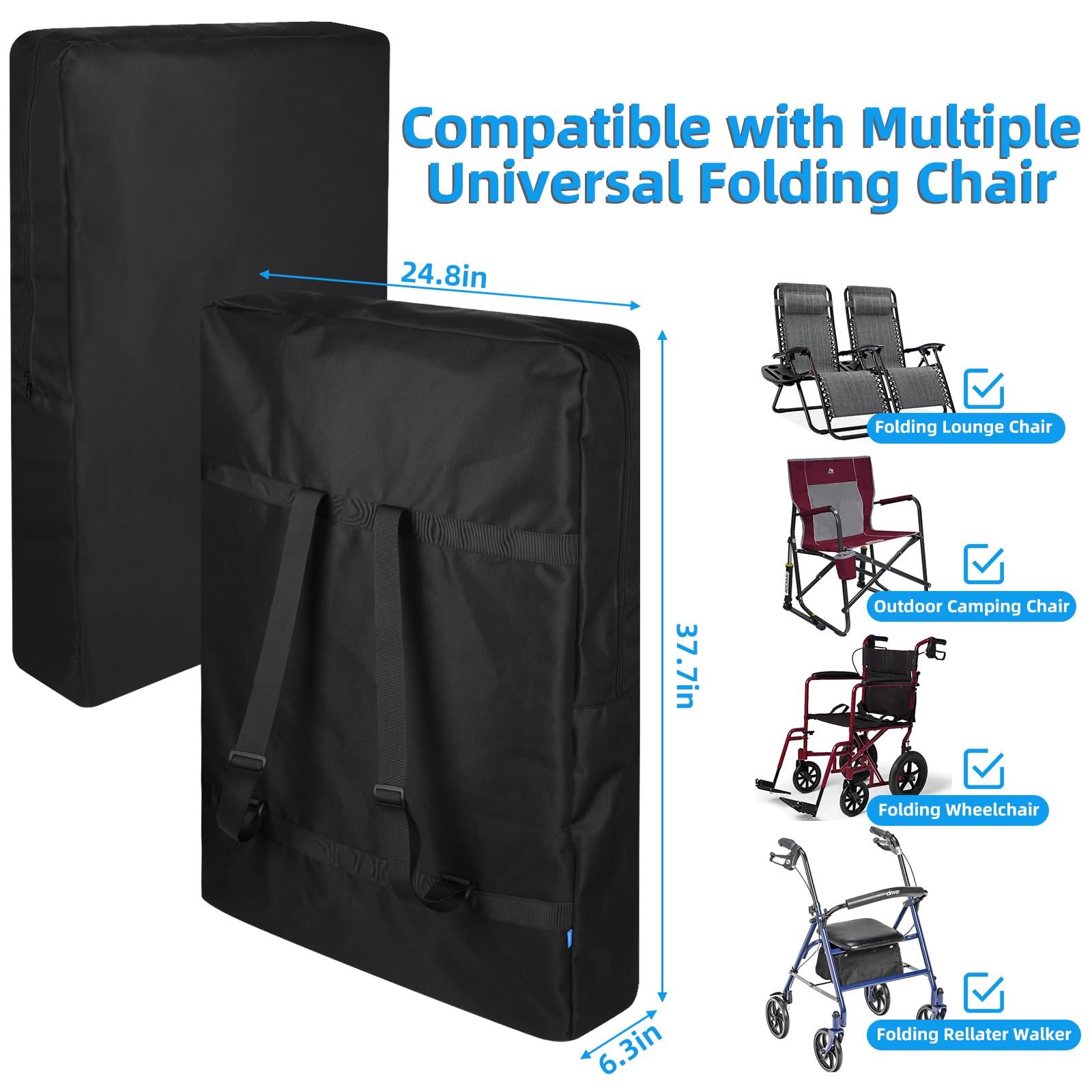 Xxerciz wide zipper detail for quick chair insertion and removal