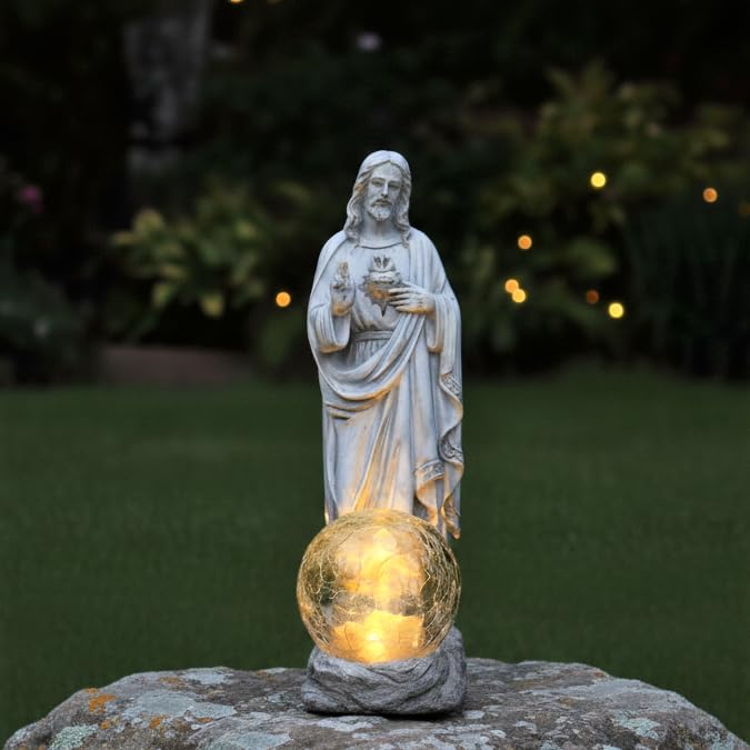 xxoasis statue beside ruler showing 11.22 inch height for size reference and placement planning