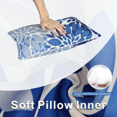 XXPILOS compressed insert expanding after unpacking to restore loft and comfort