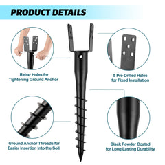 XYADX fastening bar and rebar tool detail for easy anchor installation