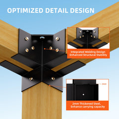 XYADX detail of shade attachment port allowing simple sunshade installation