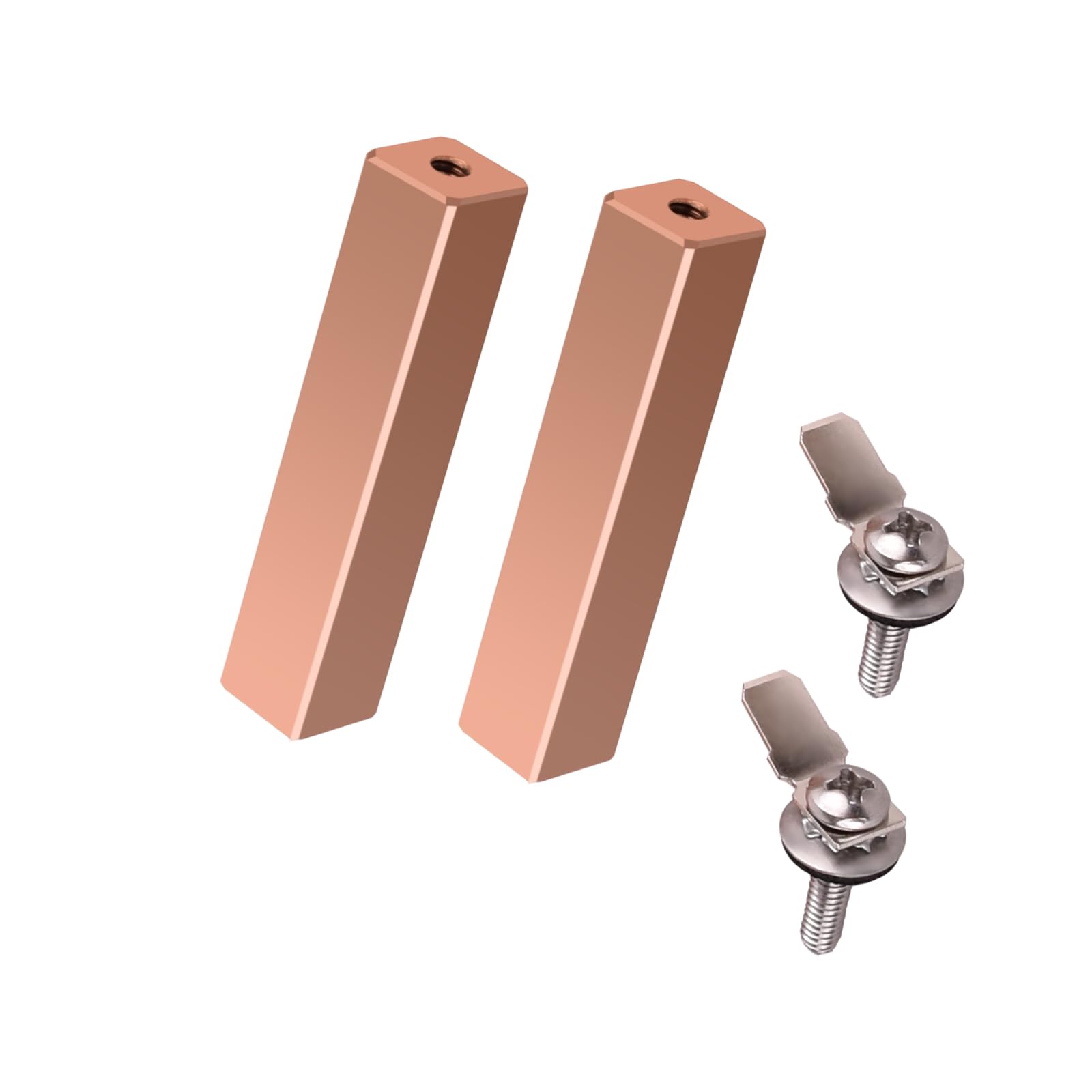 XYgdhqpt front packaging showing two electrodes and hardware, quick replacement benefit
