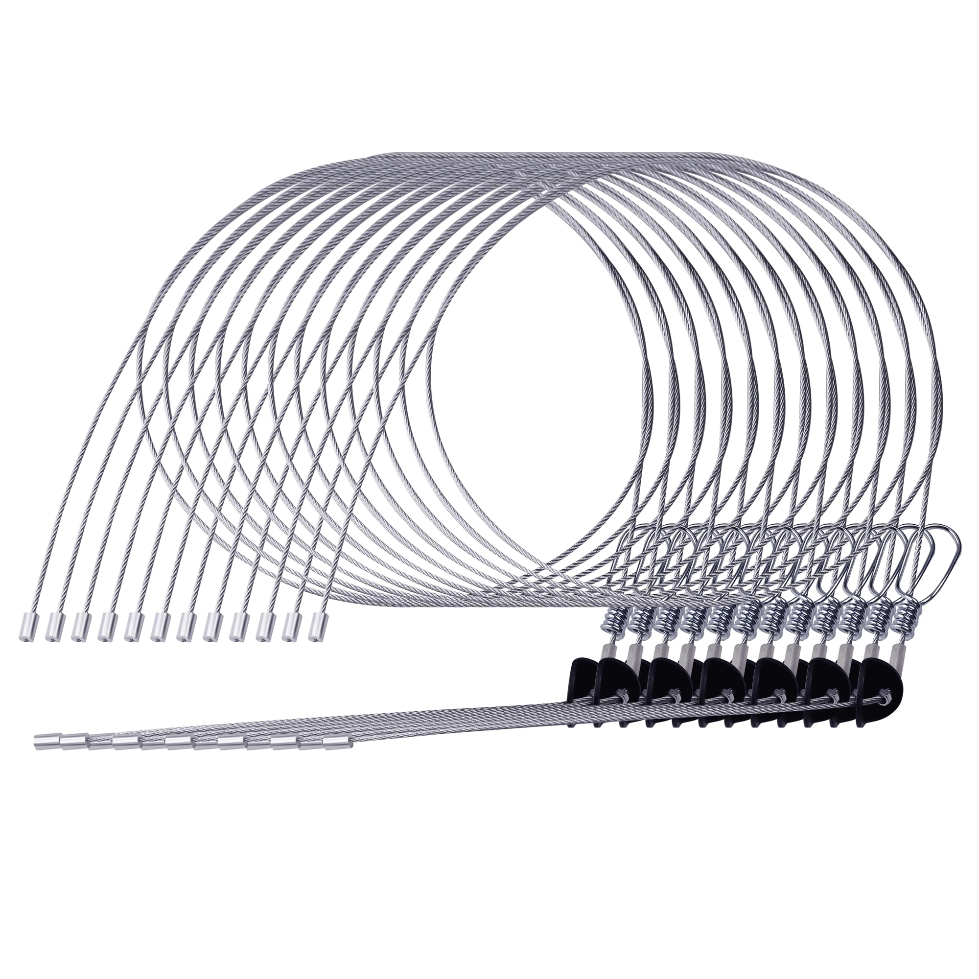 XYgdhqpt front packaging showing 12 trap wires and hardware, ready for field use