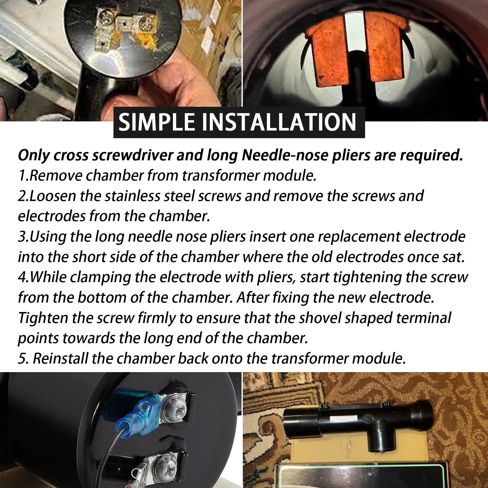 XYgdhqpt sealing washer next to chamber illustrating leak prevention when installed correctly