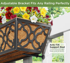 Y&M bracket and mount detail demonstrates adjustable fit and secure hold