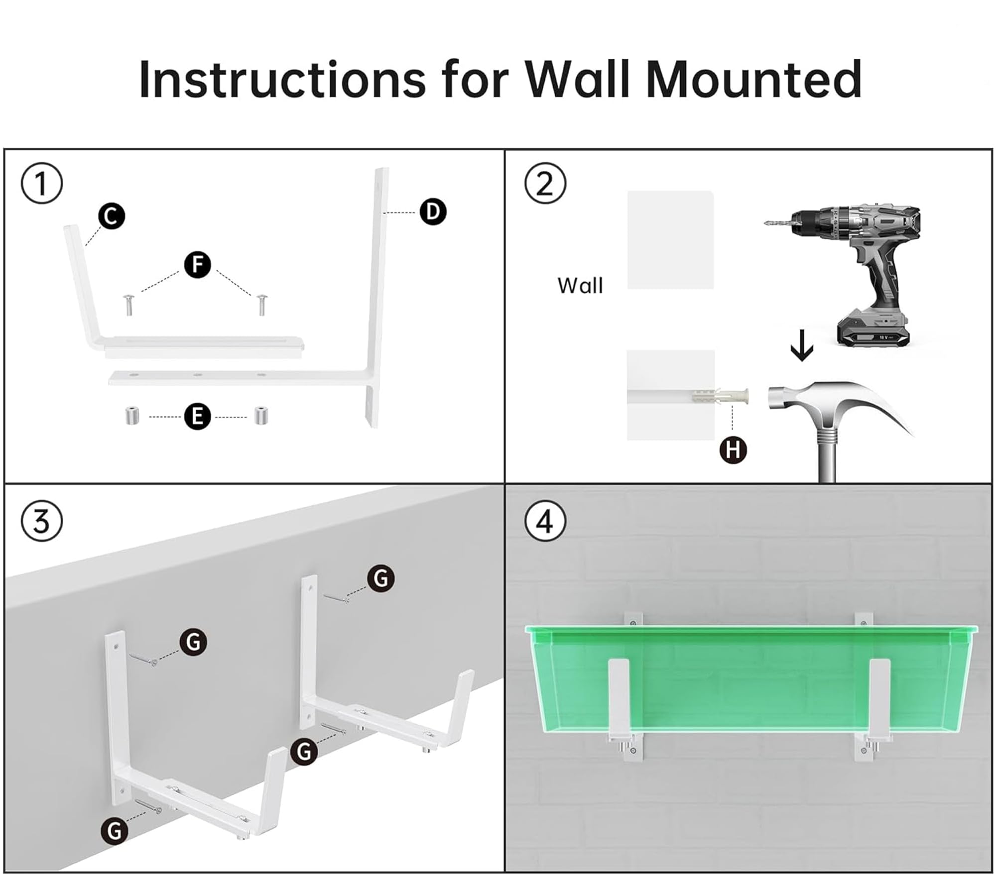 Y&M bracket beside ruler showing adjustable range and accurate fit