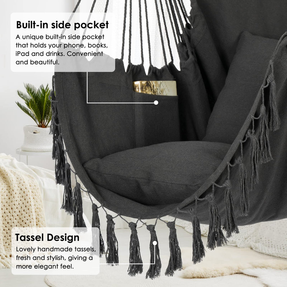 Y-STOP lifestyle shot in a bedroom showing cozy reading nook benefit