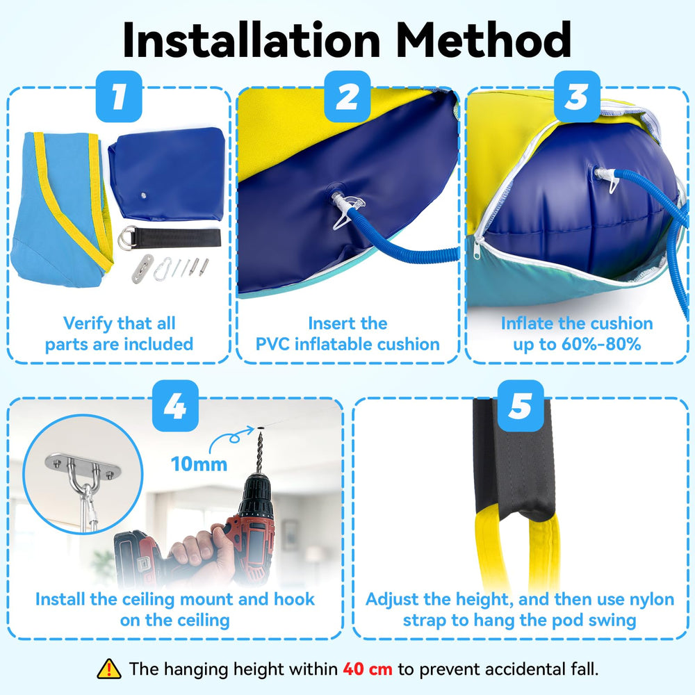 Y-STOP mounting hardware laid out showing included installation kit