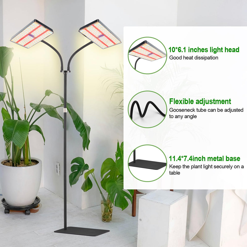 yadoker side-by-side scale with a plant pot showing 51-inch height capacity benefit