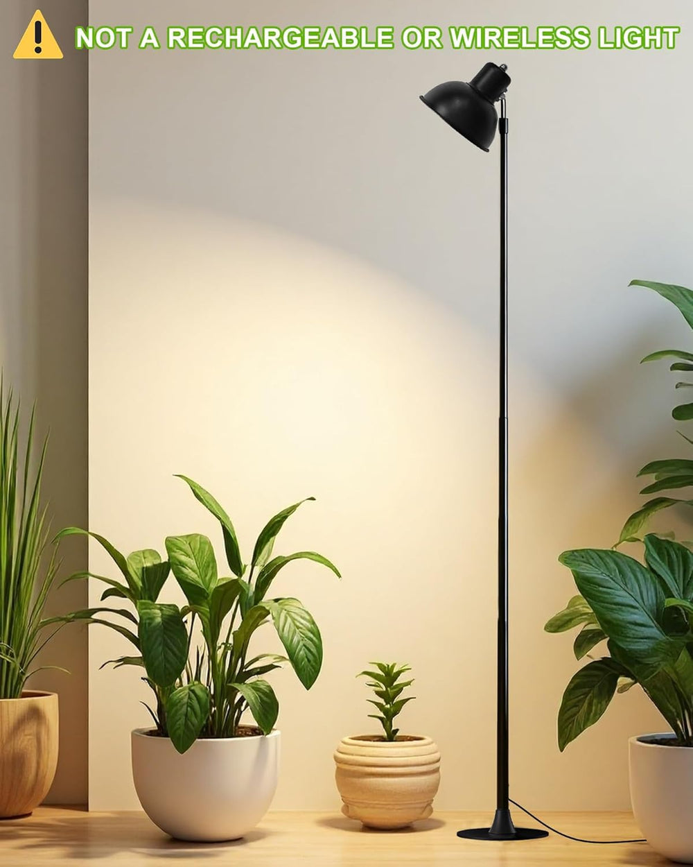 yadoker comparison beside a standard pot showing scale and suitable coverage for larger indoor plants