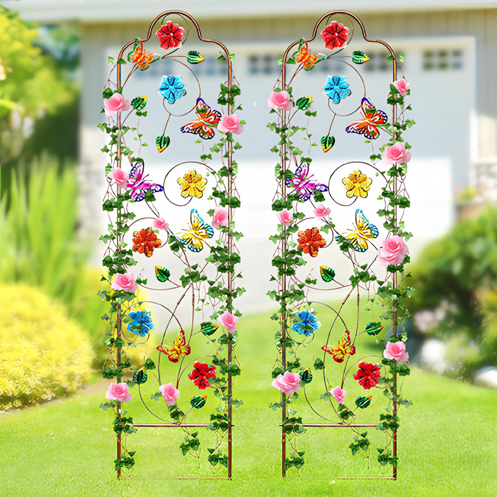 YADOOLIFE trellis held by hands showing height and size reference