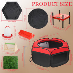 YAFF perch with turf mat encouraging natural resting and play