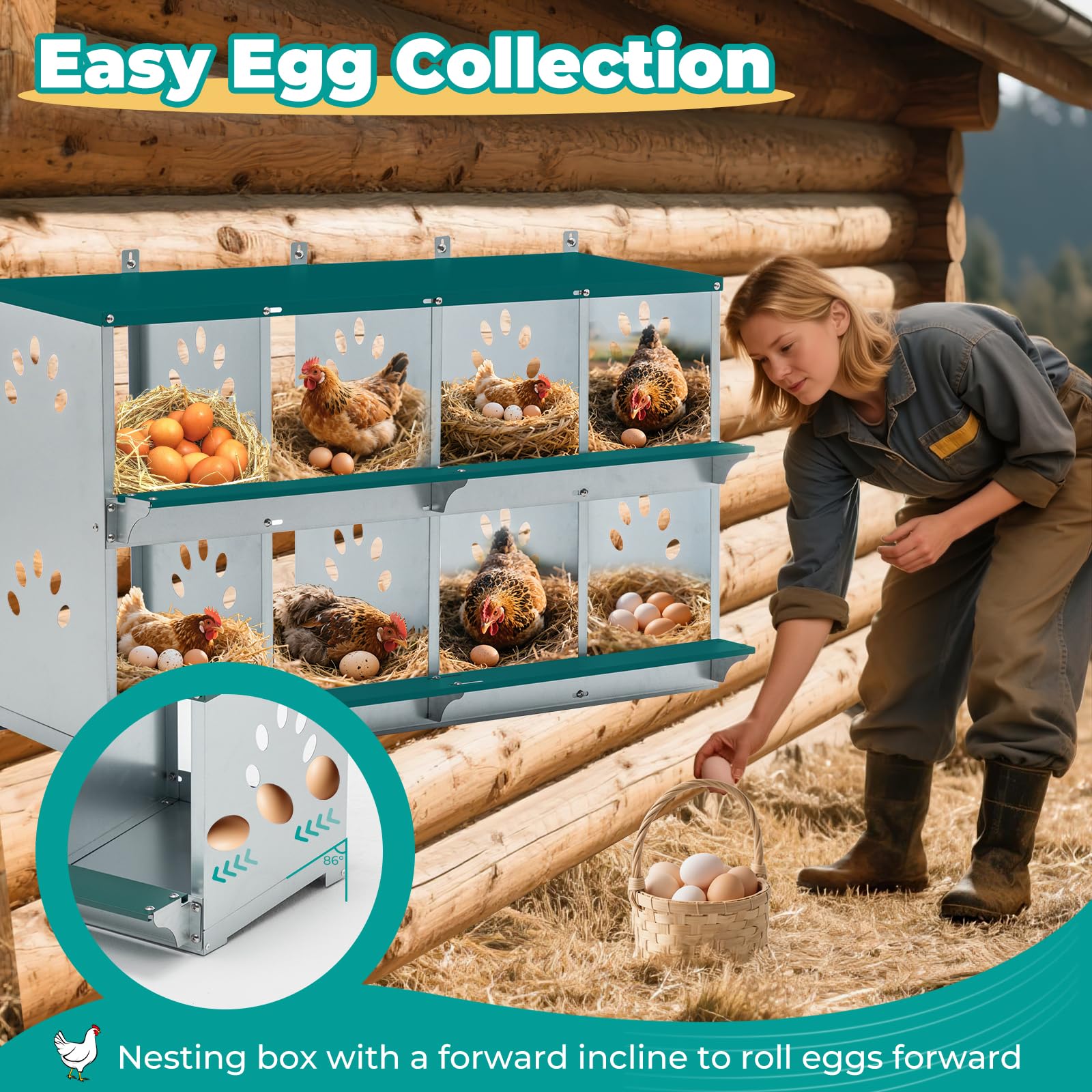 Yafylly compartment ventilation holes detail providing airflow for comfortable nesting