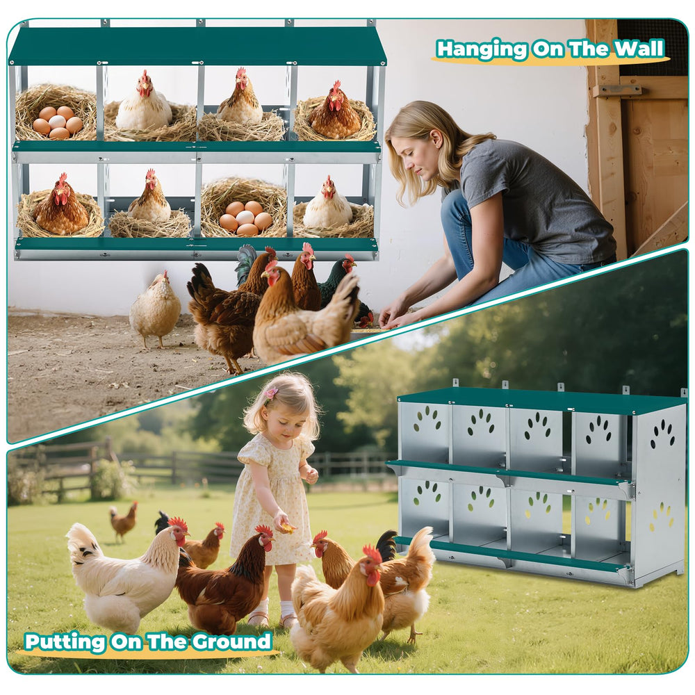 Yafylly front tray with collected eggs illustrating safer handling and reduced breakage