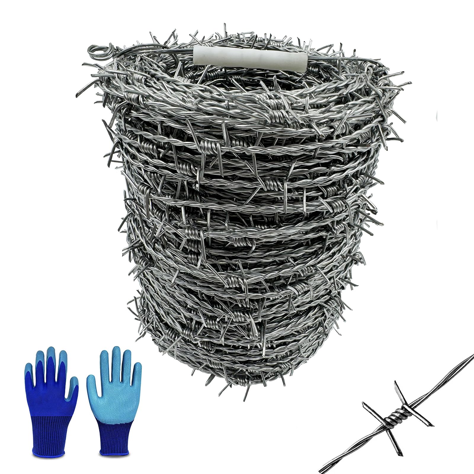 YAGJIA front view coil showing full 328ft roll and secure packaging benefit