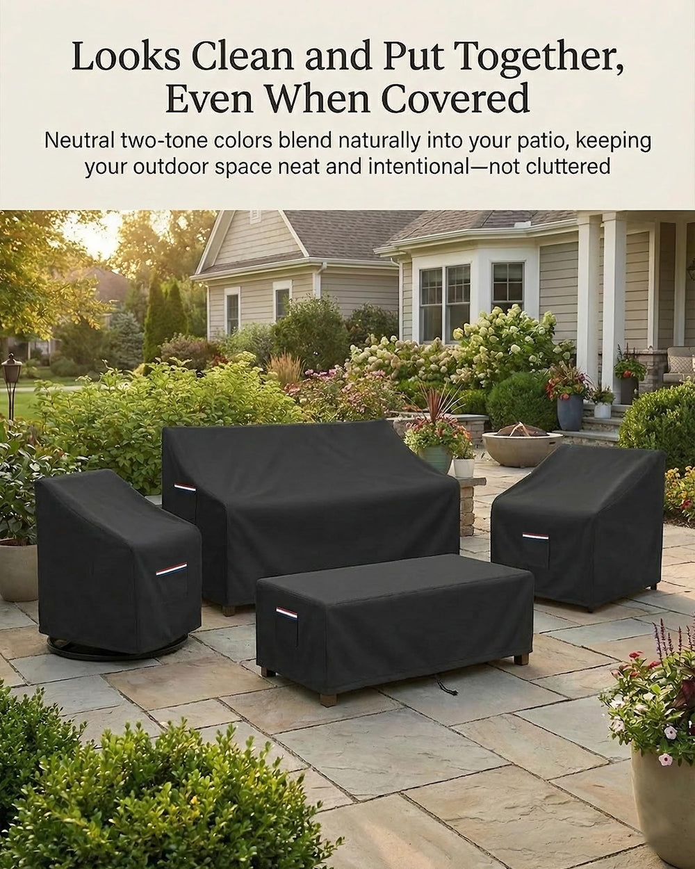 Yagvany top view of coffee table cover showing neat waterproof surface