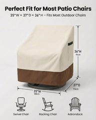 Yagvany cover with water beading during rain illustrating waterproof protection