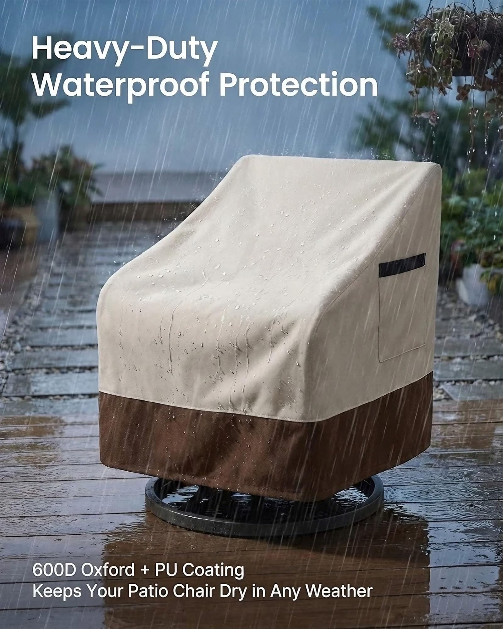 Yagvany folded covers in compact storage showing space-saving convenience