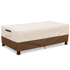 Yagvany front view of covered coffee table showing full protection