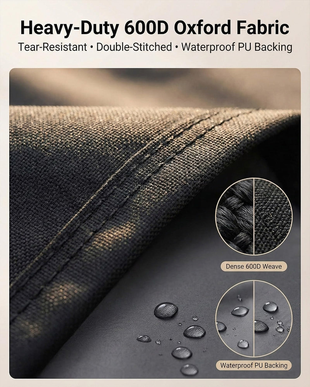 Yagvany measuring tape beside cover illustrating size guidance