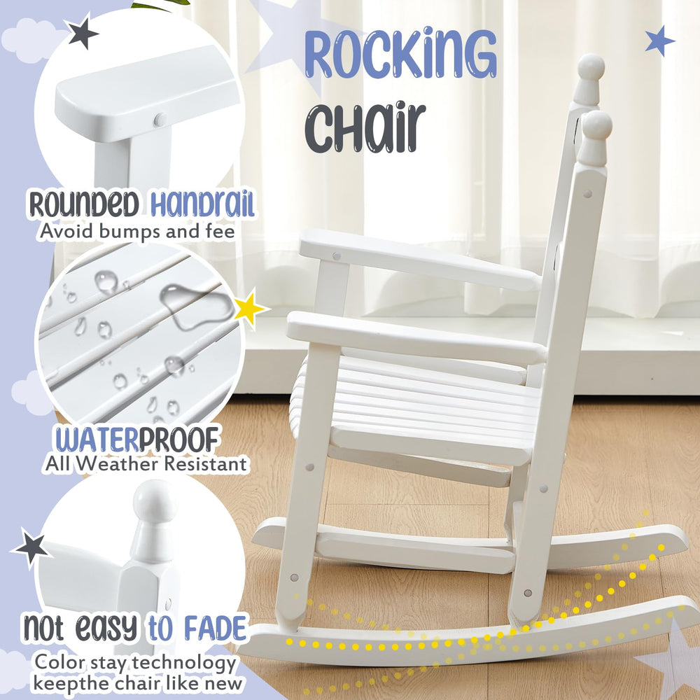 Yalikop side profile showing gentle rocking motion and stable base benefit